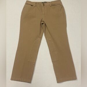Lauren Ralph Lauren Tan Equestrian Riding Pants 12P